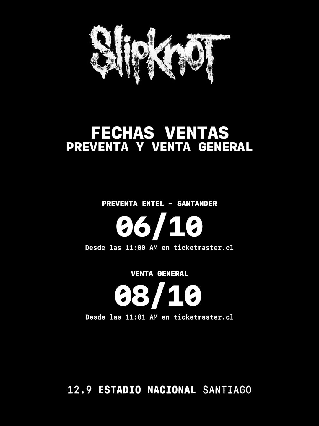 Golpe a la quijada: Slipknot + Marilyn Manson + Hatebreed en Chile